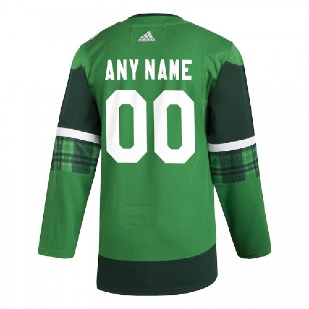 Men's St. Louis Blues adidas Green 2020 St. Patrick's Day Custom Jersey-Pro Kit Vault | Brand New 26/27 Sports Jerseys